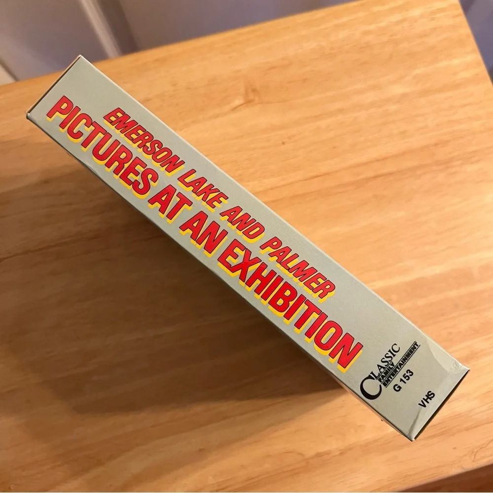Emerson Lake and Palmer VHS “Pictures at an Exhibition”